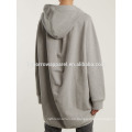 Sudadera con capucha gris de Casualwear OEM / ODM Manufacture Venta al por mayor de mujeres de la moda (TA7021H)